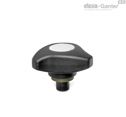 GN 3664 Torque Limiting Three-Lobed Knobs / Knob Screws Bushing